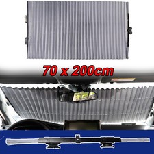 200 x 70 cm Folding Car Sun Shade Front Rear Windscreen Sun Screen Cover Curtain