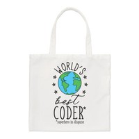 Weltweit Beste Coder Regular Tragetasche Lustiger Witz Lieblings Computer Pc
