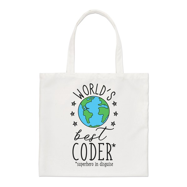 Weltweit Beste Coder Regular Tragetasche Lustiger Witz Lieblings Computer Pc-image