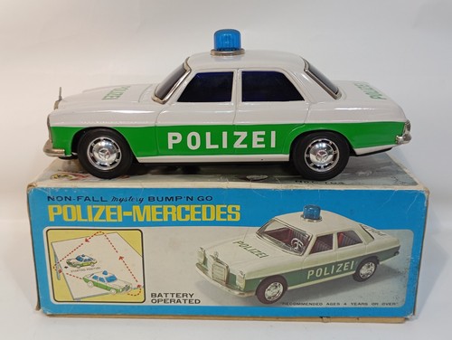 Firma Japan Taiyo Strich 8 Mercedes Polizei in OVP (71163) - Bild 2 von 12