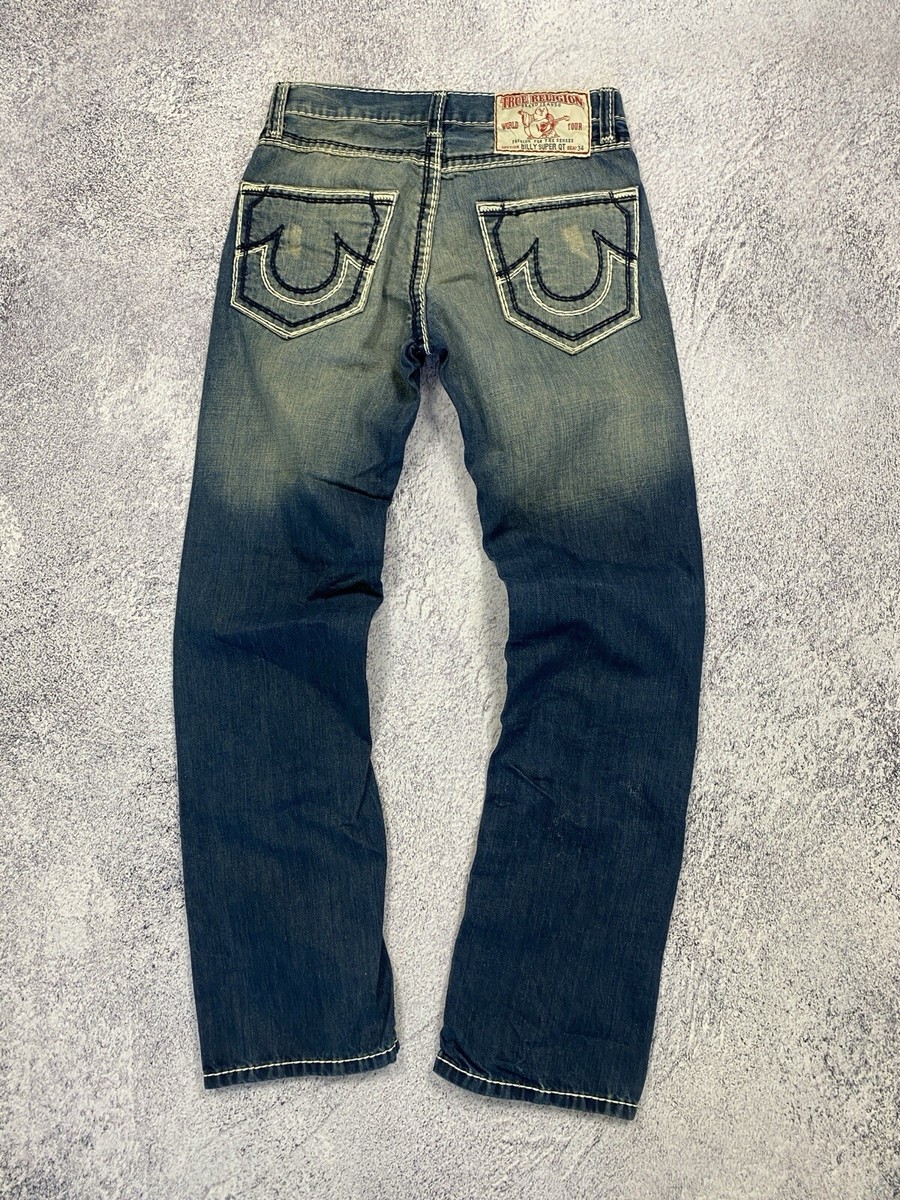 Vintage True Religion Billy Super QT Jeans Denim Men's Size Vintage True Religion Billy Super QT Jeans Denim Men's Size