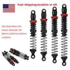 1/2/4PCS Shock Absorber 90-120mm for 1/10 RC Crawler Car TRX4 Axial SCX10 Wraith