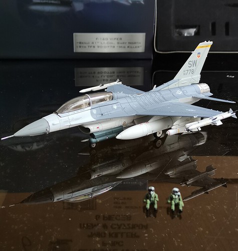 Calibre Wings Scale 1/72 F16 F-16D USAF 19FS Mig Killer Aircraft Display Model - Picture 2 of 6