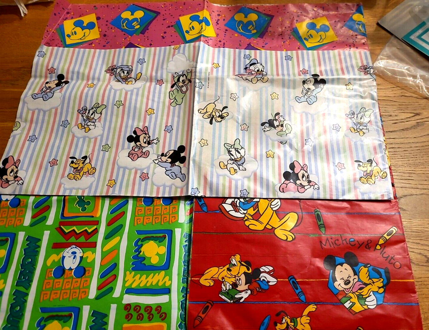 4 Prints Mickey Baby Junk Journal