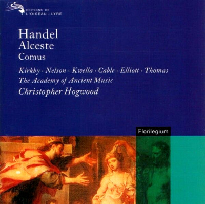 Handel Alceste & Comus EMMA KIRKBY CHRISTOPHER HOGWOOD L´Oiseau-Lyre CD MINT