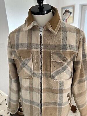 Woolrich Vintage Mens Made In USA Plaid Thick Jacket Coat Woolrich Vintage Mens Made In USA Plaid Thick Jacket Coat