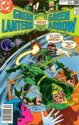 Green Lantern (1960) #  99 (7.0-FVF) Green Arrow 1977
