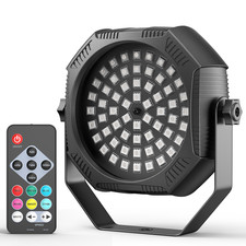 Mini 60LED PAR Lights RGB Stage Lighting DMX DJ Disco Party Club Bar Show Light