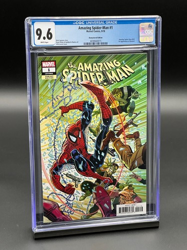 Amazing Spider-Man #1 CGC 9.6 (2018) - Larsen Remastered Edition 1:1000