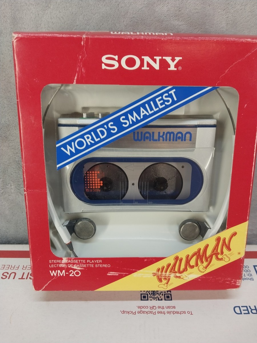 稀少　ソニー　ウォークマン　SONY WALKMAN WM-20 SONY WALKMAN WM-20 NEW OLD STOCK | eBay