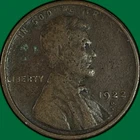 1922-D Lincoln Wheat Cent Very Fine VF Coin, Corrosion #34288