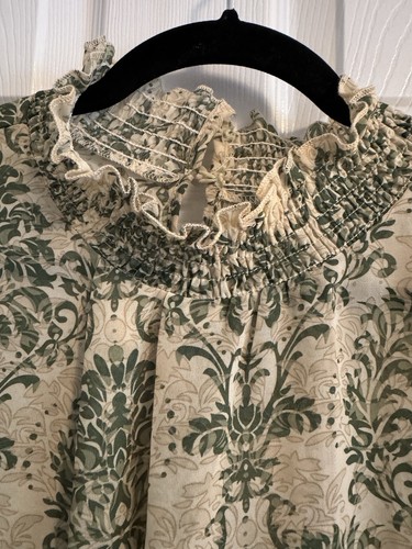 SHEIN CURVE GR. 4X grün/beige Print (2) Perlen Knopfverschluss - Bild 2 von 7