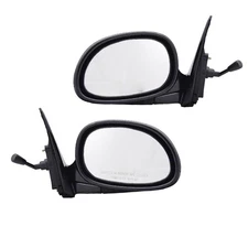 For 92-95 Civic 2-Door Coupe & Hatchback Manual Remote Folding Mirror PAIR SET