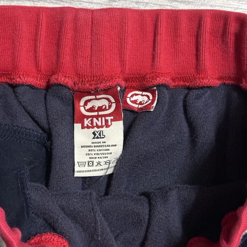 Y2K Ecko Unltd Velour Track Suit Streetwear Mens Skater Multicolor Size XL Baggy - Picture 12 of 14