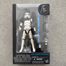 Star Wars The Black Series  01 Sandtrooper 6    Action Figure New Sealed