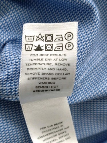 CHARLES TYRWHITT * NEW * 15.5"/34" BLUE X SLIM FIT MENS D/CUFF SHIRT RRP £69.95 - Picture 14 of 16