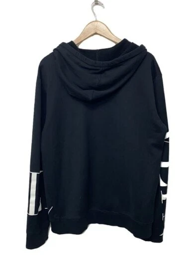VALENTINO felpa con cappuccio L cotone BLK SV3MF04Z5G1