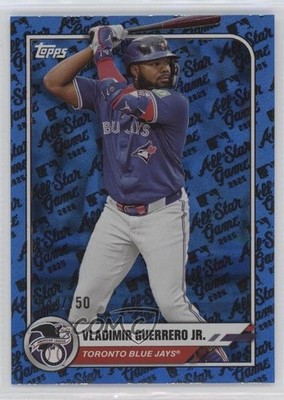 2025 Topps All-Star Game Blue Foil 44/150 Vladimir Guerrero Jr #83 1bi0