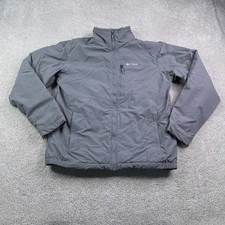 Columbia Jacket Mens Medium Grey Northern Uti...