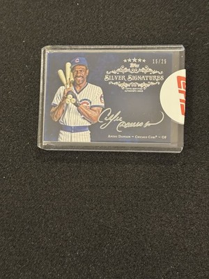 2013 Topps Five Star #FSSS-AD Andre Dawson Auto Silver Signatures /25 HOF
