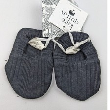 Kate Quinn Black Booties 0-3 Months