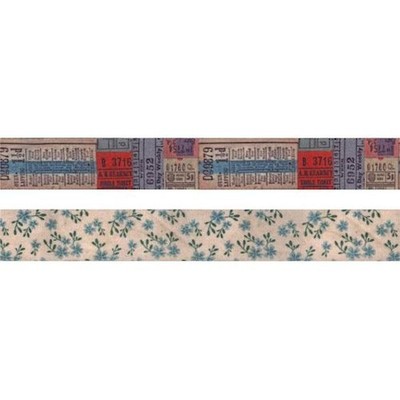 Tim Holtz Idea-ology Leinenband 1''x3yd 2 Stck. - Agenda TH94140
