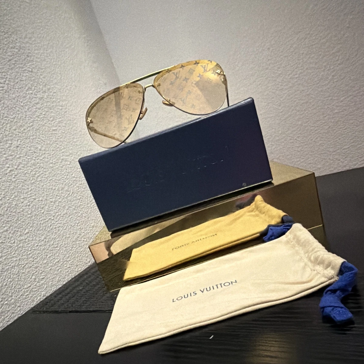 Louis Vuitton Aviator Sunglasses for Women for sale | eBay