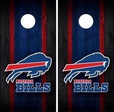 Buffalo Bills Cornhole Wrap Skin Decal Football Sports Board Sticker JC73