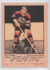 2001-02 ITG Parkhurst Reprints Bill Gadsby #081 HOF 0f8