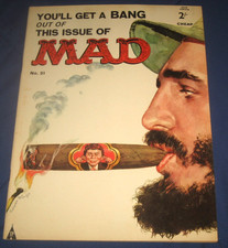 Mad Magazine - Castro Cover. British Edition High Grade Mingo Cvr Art Mad Magazine - Castro Cover. British Edition High Grade Mingo Cvr Art