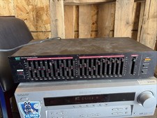 MCS Series 3040 Stereo Graphic Equalizer 10 Band Audio EQ Powers On