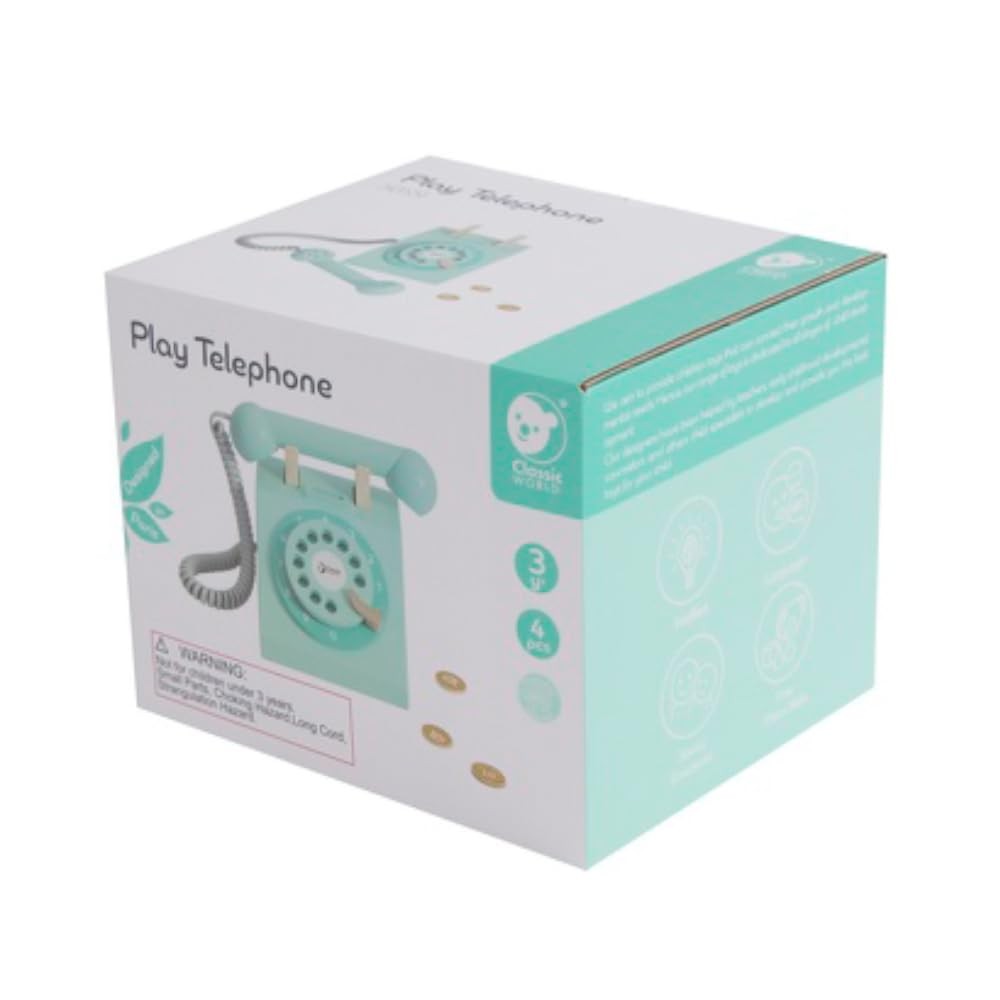 Классический мировой Ретро-телефон Holz CL50551