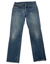 Vtg Levi's 501 1970's Single Stitch Redline Mens 30x34 Button Fly Selvedge Jeans