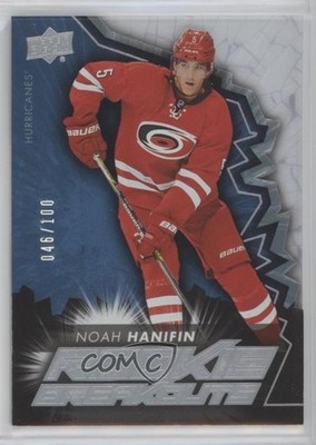 2015-16 Upper Deck Rookie Breakouts 46/100 Noah Hanifin #RB17 RC av1