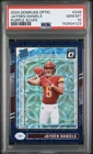 2024 PANINI DONRUSS OPTIC PURPLE SCOPE #248 JAYDEN DANIELS ROOKIE RC PSA 10