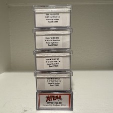 Atlas N Scale KCS Gray SD60 718, 4 Car Coil Steel Car Run 5 Piece Lot