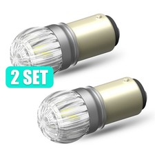 4X 1157 7528 White LED Reverse Light Bulbs Non-polarity For Halogen Replace