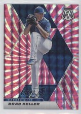 2021 Panini Mosaic FOTL FOTL Pink Swirl Mosaic Prizm 6/10 Brad Keller #119 0bt4