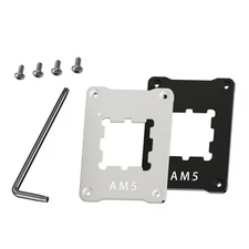 1x AM5 CPU Contact Frame Aluminum Anti-Bending Fix for Secure Frame Kit, Desktop