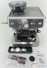 Breville Barista Express Impress Espresso Machine - BES876BSS