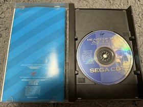 Heart of the Alien (Sega CD, 1994) Complete Registration Card Manual Disc CIB