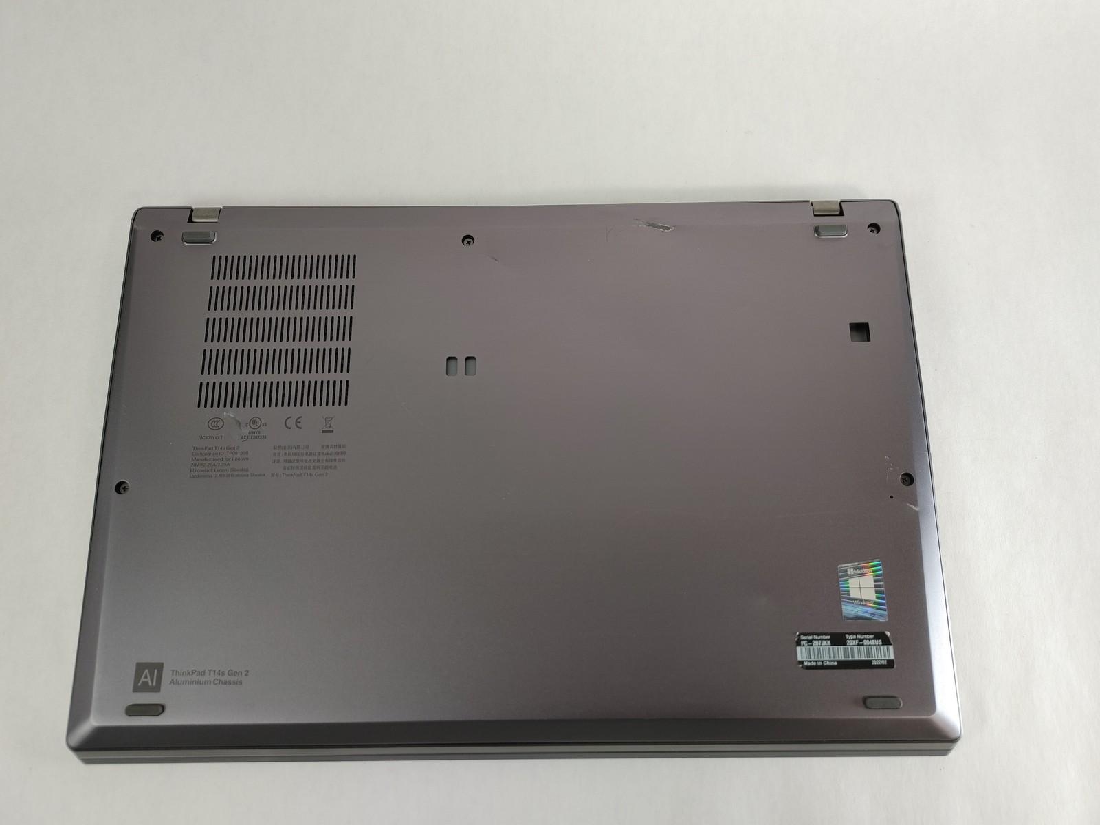 Lenovo ThinkPad T14s Gen 2, 14-Inch Laptop, with Ryzen 7 Pro, Windows 11 Pro