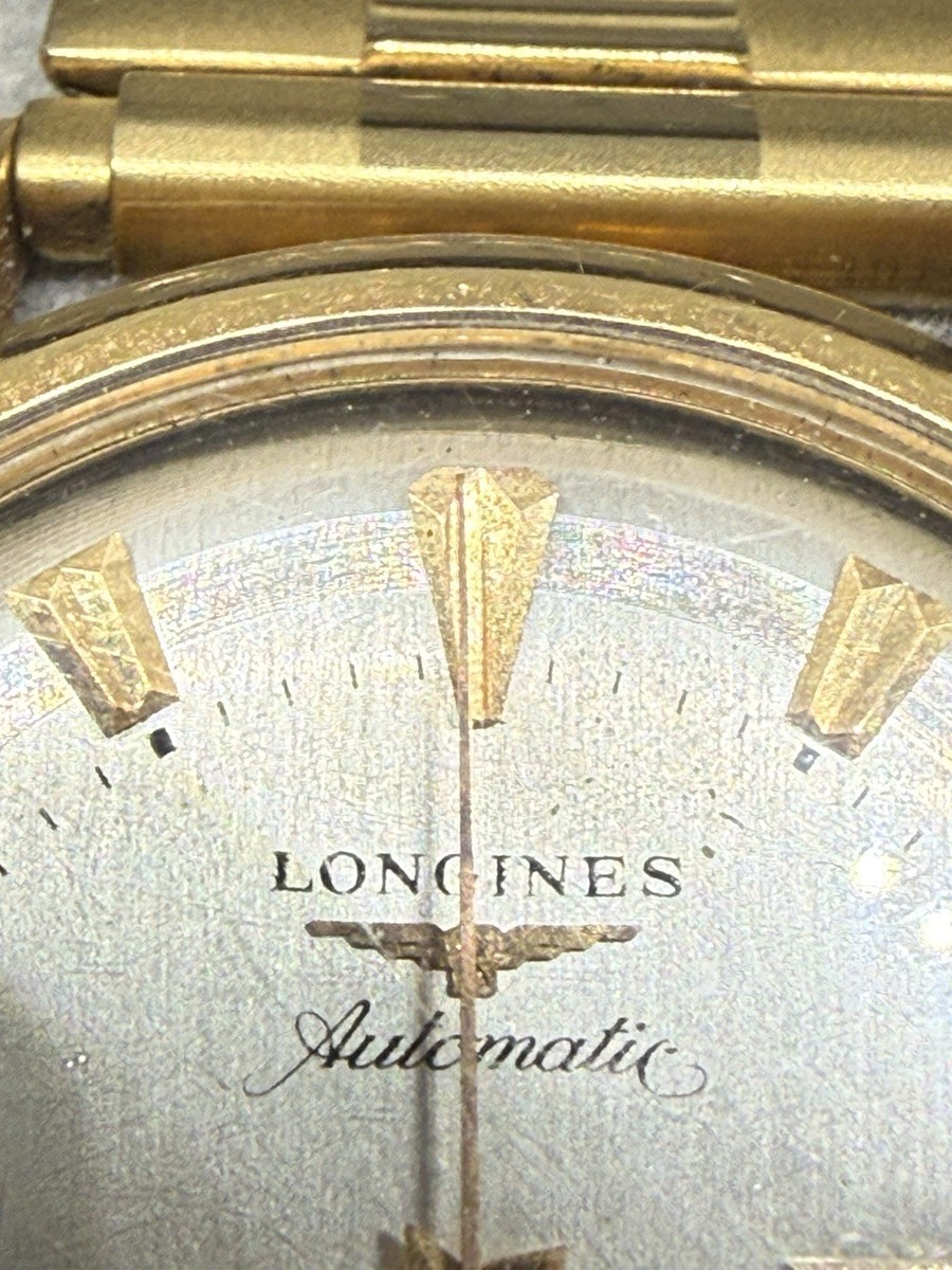 1955 Longines Conquest Calendar 18K Gold AUTOMATIC Men's Watch