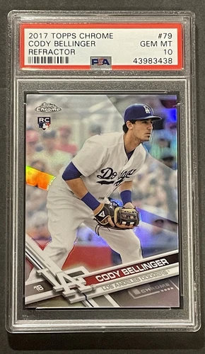 2017 Topps Chrome - Refractor #79 Cody Bellinger (RC) PSA 10