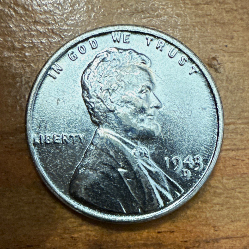 1943-D Original Luster 1C Lincoln Wheat Steel Cent Penny Business (Various)