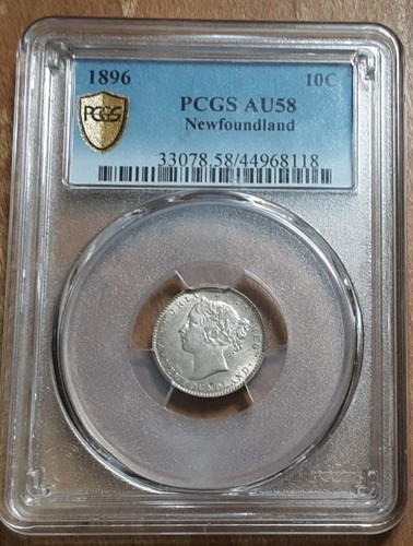 1896 Newfoundland 10c (Silver)