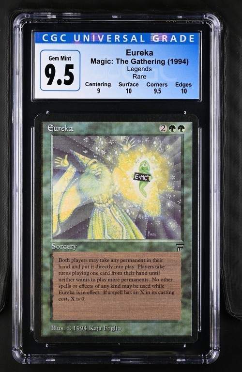 Eureka (CGC GEM MINT 9.5 - POP 20) - MTG Legends - RareCo
