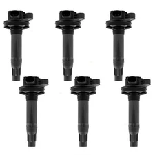 Set 6 Pc Ignition Spark Plug Coils fit Mercury Lincoln SUV Ford Pickup Truck V6