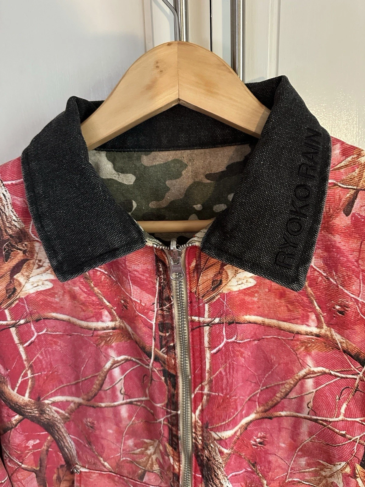Ryoko Rain Reversible Camo Jacket Men’s Sz Small - product detail image 7