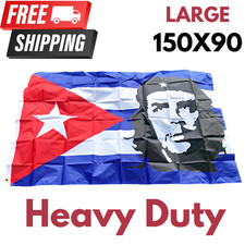 Cuba Ernesto Che Guevara Flag Outdoor Indoor Heavy Duty 150X90cm National Banner